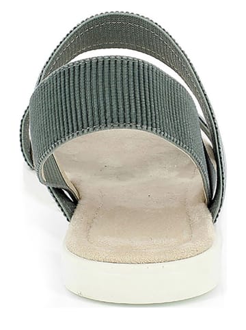 Kimberfeel Sandalen "Harbour" donkergroen/turquoise