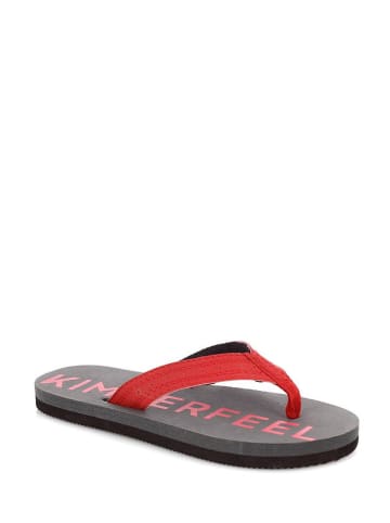 Kimberfeel Teenslippers "Assy" rood