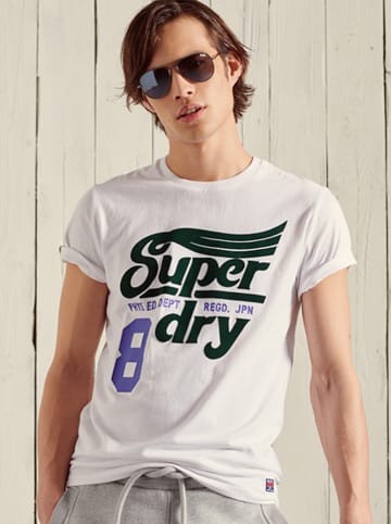 Superdry Shirt "Collegiate" in Weiß