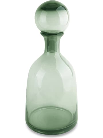 Deco Lorrie Wazon w kolorze zielonym - wys. 33,5 x Ø 14,5 cm
