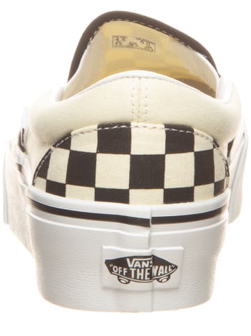 Vans Slipper in Schwarz/ Weiß