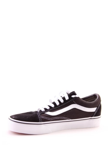 Vans Leren sneakers "Old Skool" zwart
