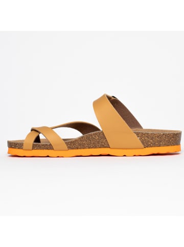 Blue Bay Teenslippers "Citronnelle" lichtbruin