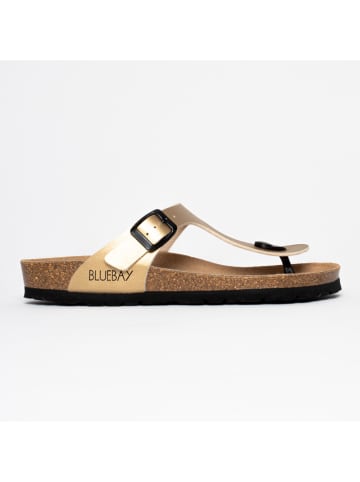 Blue Bay Zehentrenner "Myrrhis" in Gold