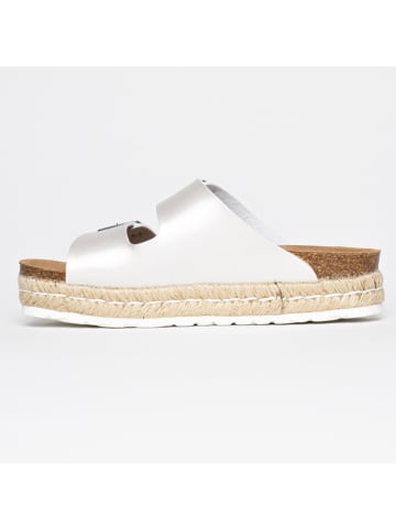 Blue Bay Slippers "Sirena" lichtgrijs