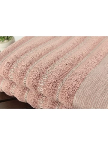 Elizabed 2er-Set: Handtücher in Rosa