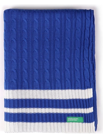 Benetton Plaid in Blau