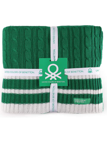 Benetton Pled w kolorze zielonym