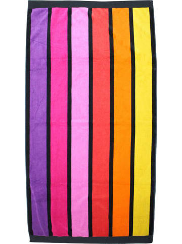 Le Comptoir de la Plage Strandtuch "Happy - Chic" in Bunt - (L)175 x (B)100 cm