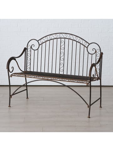 Boltze Tuinbank "Pablo" donkerbruin - (B)117 x (H)100 x (D)55 cm