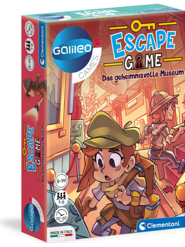 Clementoni Galileo-Escapespiel "Escape Room - Das geheimnisvolle Museum" - ab 8 Jahren