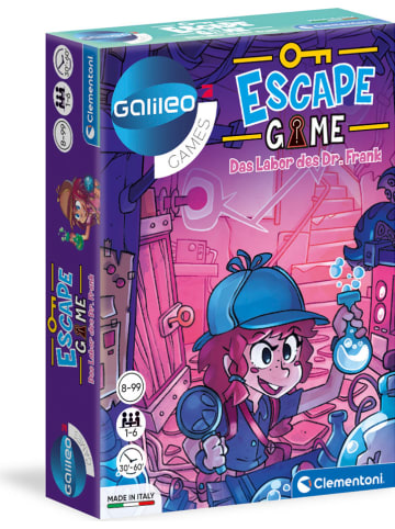 Clementoni Spiel "Escape Game - Das Labor des Dr. Frank" - ab 8 Jahren