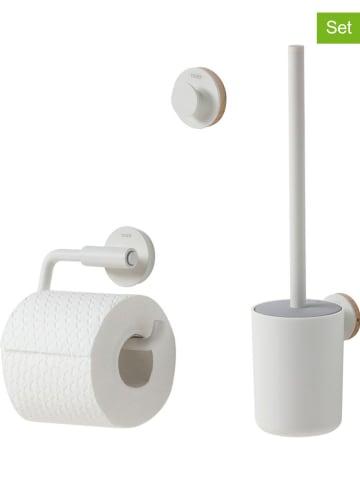 Tiger 3-delige set: toiletaccessoires "Urban" wit