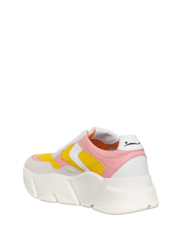 Voile Blanche Sneakersy w kolorze biało-różowo-żółtym
