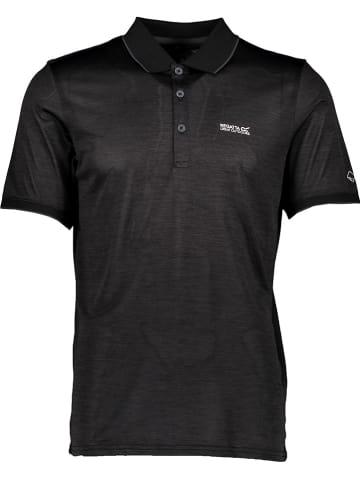 Regatta Funkcyjna koszulka polo "Remex II" w kolorze czarnym