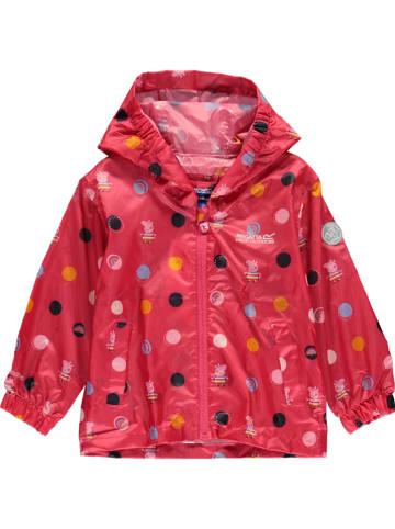 Regatta Regenjacke "Peppa Pack It" in Pink