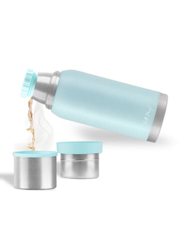 Vialli Design Thermoflasche in Hellblau - 1 l