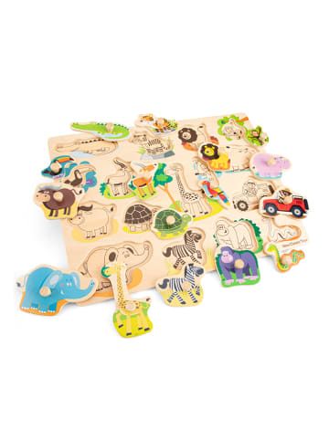 New Classic Toys 16-częściowe puzzle "Animals" - 2+