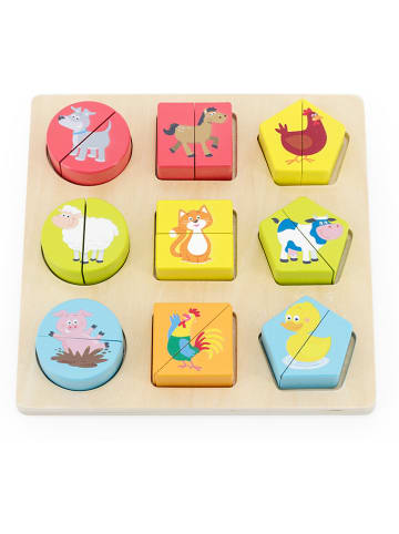 New Classic Toys 18tlg. Puzzle "Bauernhoftiere" - ab 2 Jahren