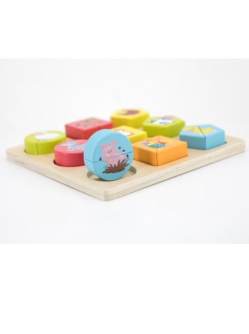 New Classic Toys 18-delige puzzel "Boerderijdieren" - vanaf 2 jaar