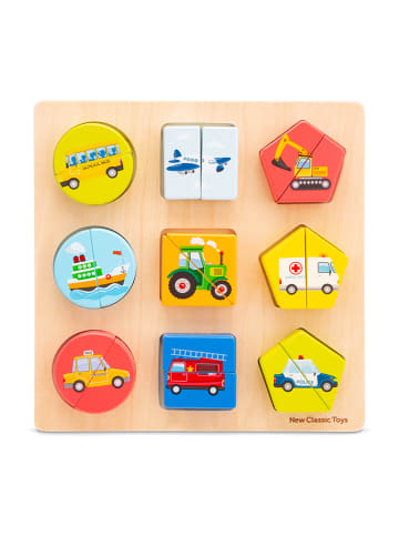 New Classic Toys 18-częściowe puzzle "Vehicles" - 2+