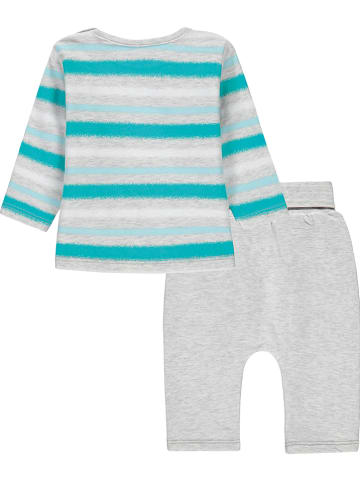 Kanz 2tlg. Outfit in Grau/ Grün