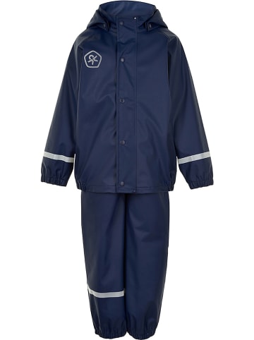 Color Kids 2-delige regenoutfit donkerblauw