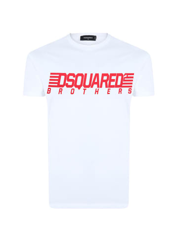 Dsquared² T-shirt w kolorze białym