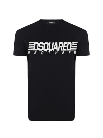 Dsquared² T-shirt w kolorze czarnym