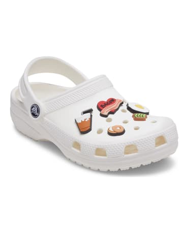 Crocs 5er-Set: Jibbitz "Breakfast Food" in Bunt