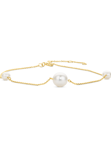 Revoni Gold-Armkette mit Perlen