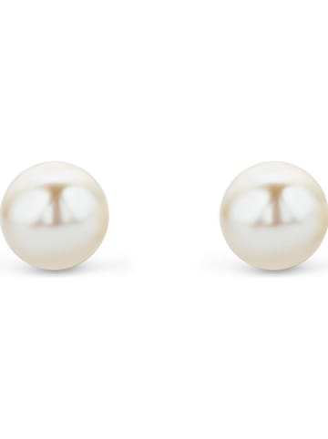 Diamant Exquis Gold-Ohrstecker mit Perlen