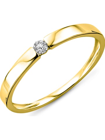 Diamant Exquis Gold-Ring mit Diamant
