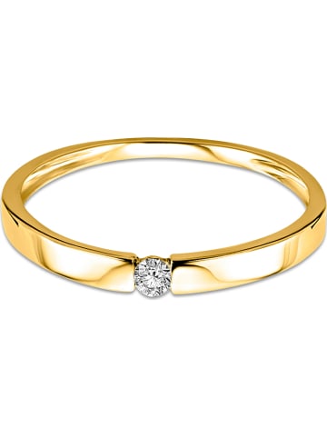 Diamant Exquis Gold-Ring mit Diamant