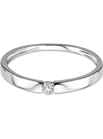 Diamant Exquis Weißgold-Ring mit Diamant