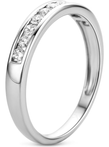 Revoni Witgouden ring met diamanten