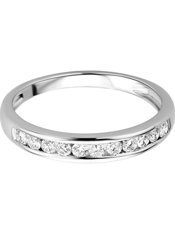 Revoni Witgouden ring met diamanten