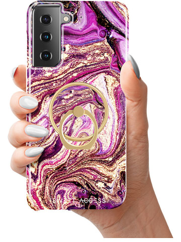 SWEET ACCESS Case für Samsung Galaxy S21 in Pink/ Gold