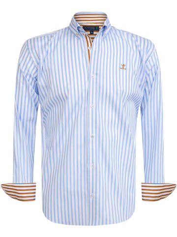 SIR RAYMOND TAILOR Koszula "Giovani" - Regular fit - w kolorze błękitno-białym