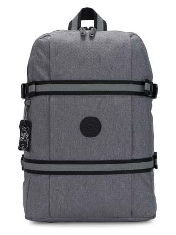 Kipling Rugzak "Tamiko" grijs - (B)30 x (H)45 x (D)15,5 cm