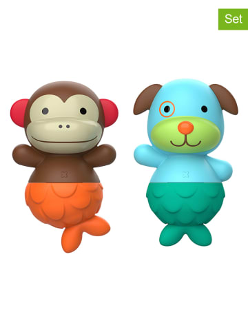 Skip Hop 2-delige set: badspeelgoed "Aap en Hond" - vanaf 9 maanden