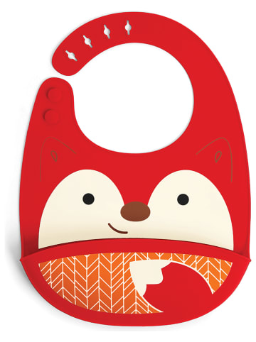 Skip Hop Lätzchen "Fold & go: Fox" in Rot