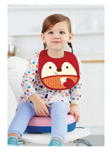 Skip Hop Lätzchen "Fold & go: Fox" in Rot