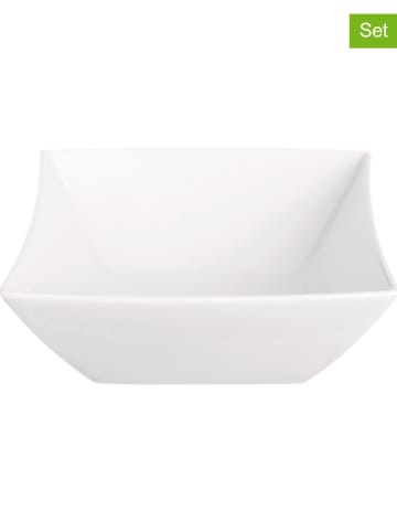 Trendy Kitchen by EXCÉLSA 6-delige set: schalen "White Home" wit - (L)8 x (B)7,5 cm