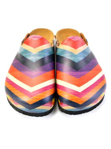 Calceo Clogs in Bunt