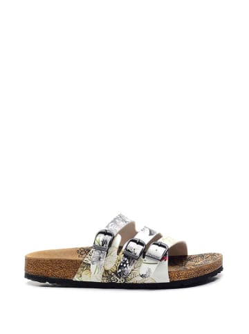 Calceo Slippers wit/meerkleurig