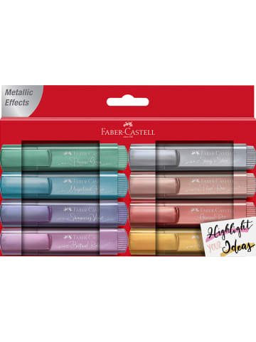 Faber-Castell Markeerstiften "Metallic" - 8 stuks