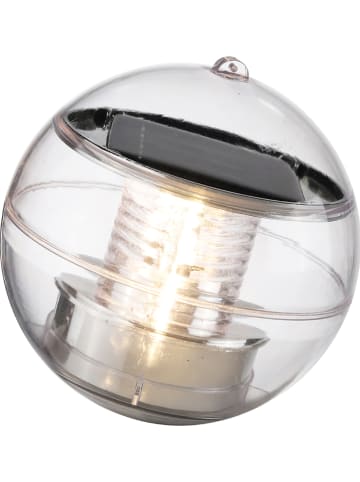 Profigarden LED-Solar-Teichlampe in Transparent - Ø 11 cm