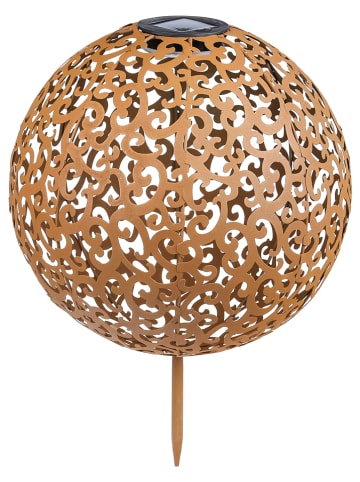 Profigarden Solarna kula dekoracyjna w kolorze złotym - Ø 28,5 cm