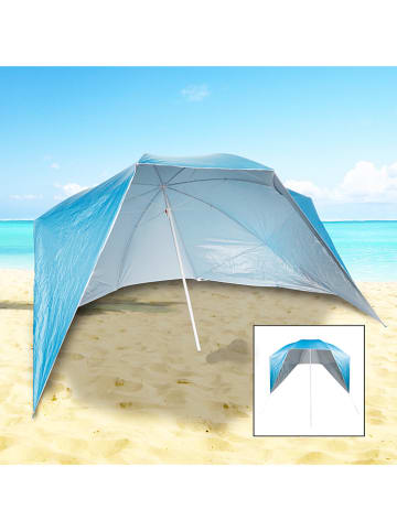 Nature Fellow Strandmuschel in Hellblau - (B)240 x (H)233 cm